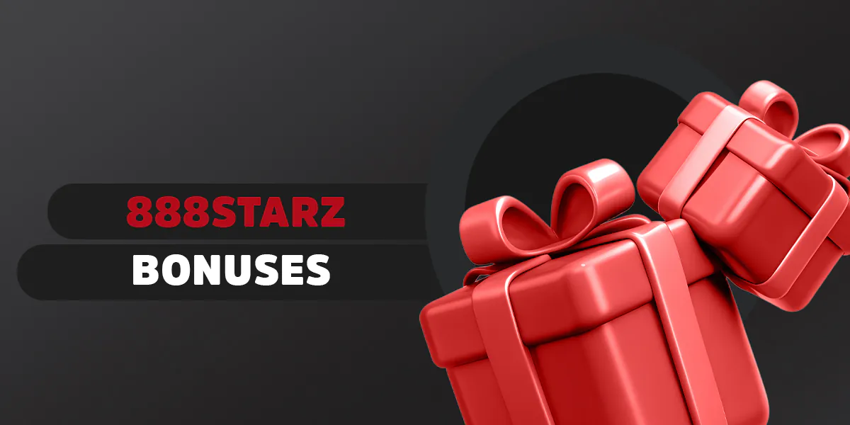 Promotions and bonuses available to 888Starz users after logging into their account