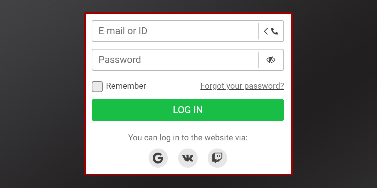 how to log into your 888starz account step 3