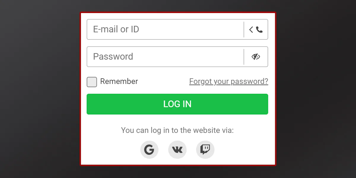 how to log into your 888starz account step 3