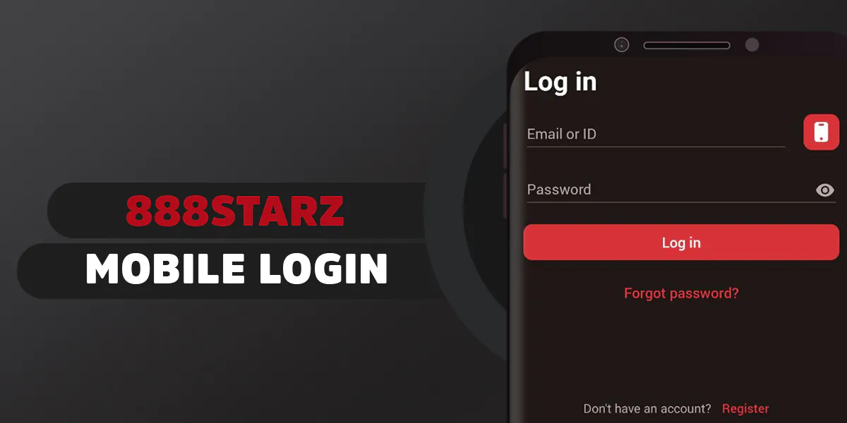 Logging in to your 888Starz account using your cell phone