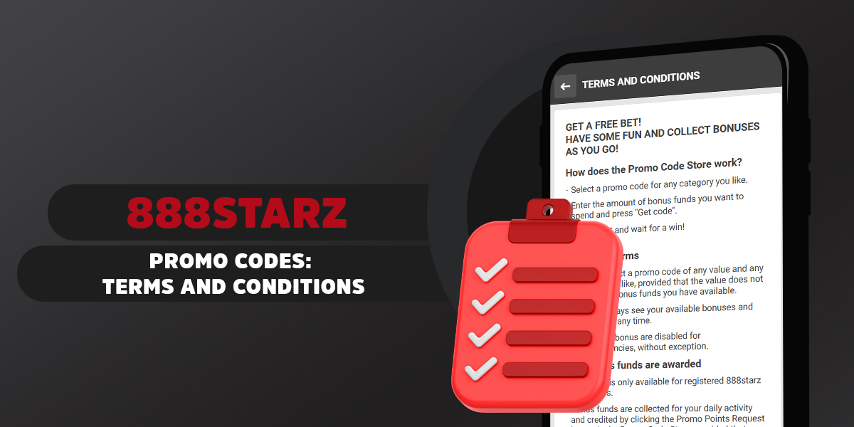 Terms and Conditions for 888Starz Promo Codes 2024