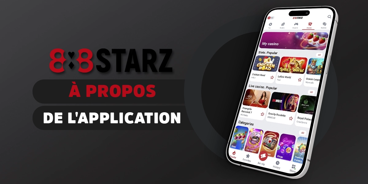 Ce que l'application 888starz offre aux joueurs au Sénégal