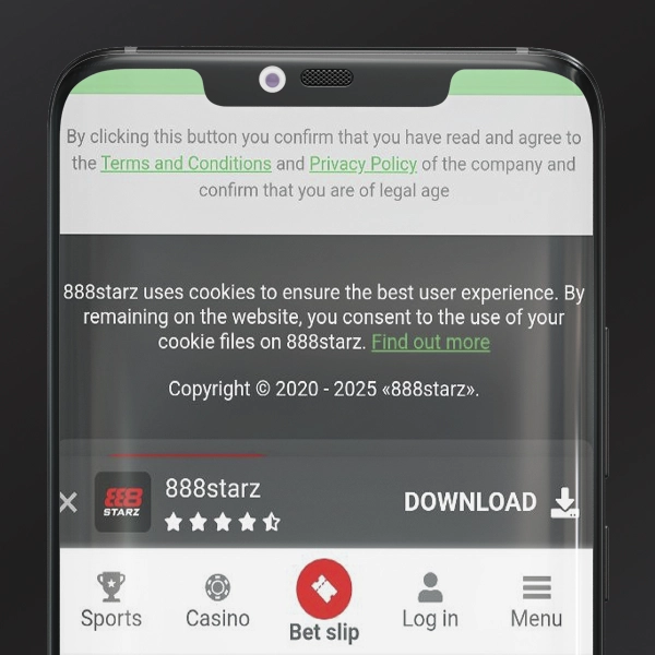 how to install the 888starz app on android   step 1