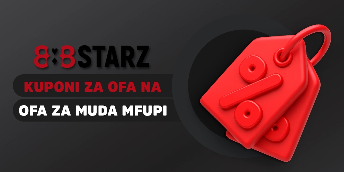 Kuponi za ofa na ofa za muda mfupi kwa washirika na wacheza kamari wa 888starz nchini Tanzania
