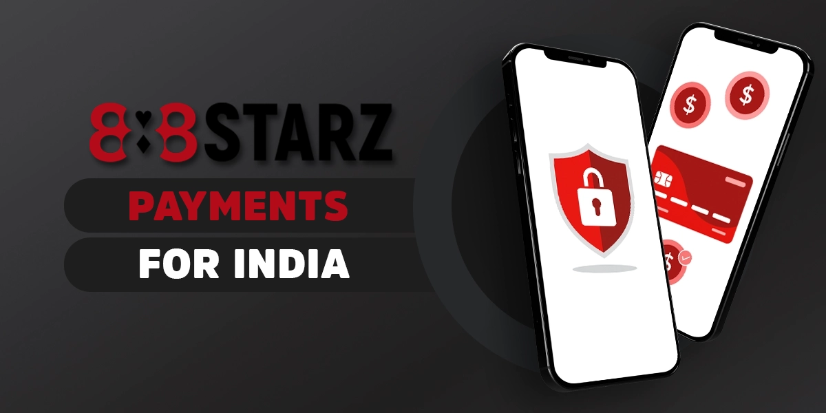 Payment methods supported for 888starz users across India