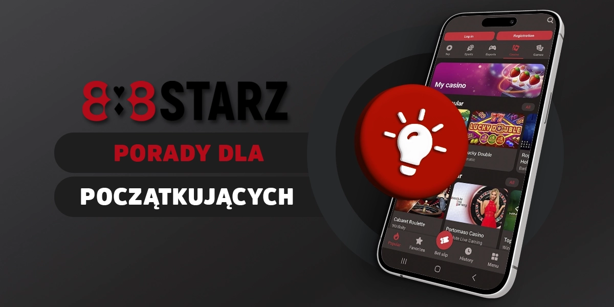Pierwszy zakład i porady dotyczące bankrollu dla początkujących 888starz
