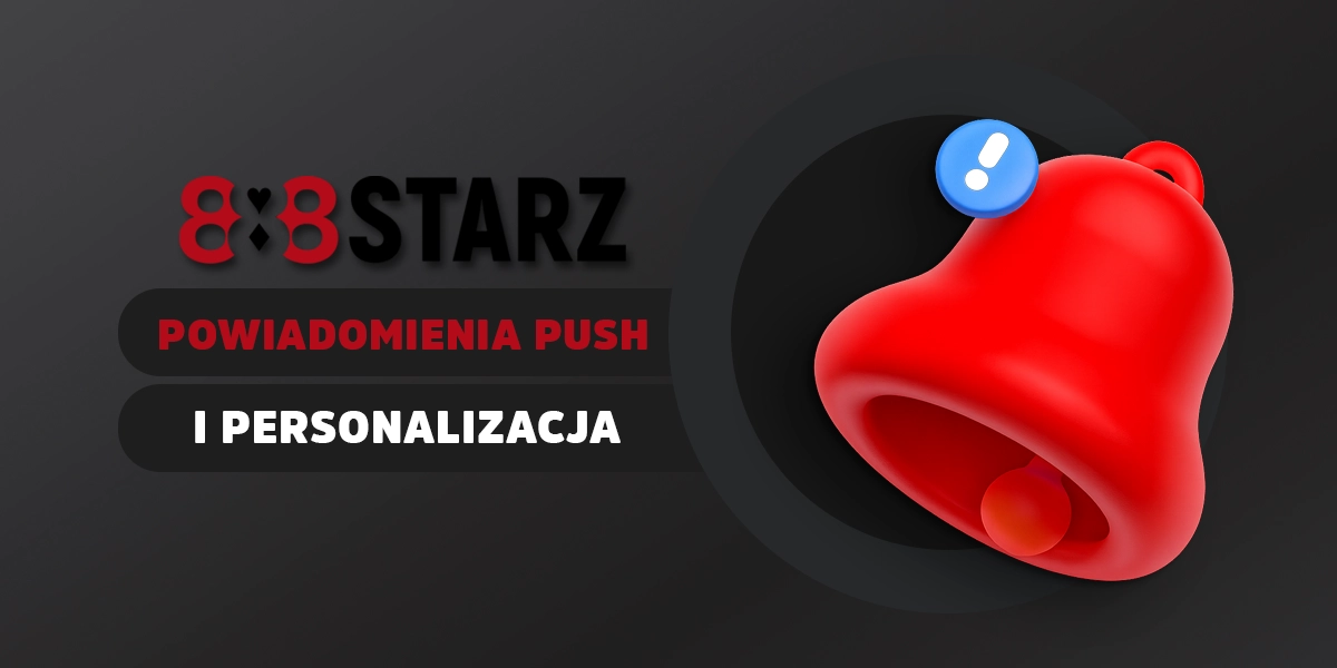 Personalizacja i powiadomienia push w aplikacji 888starz dla graczy