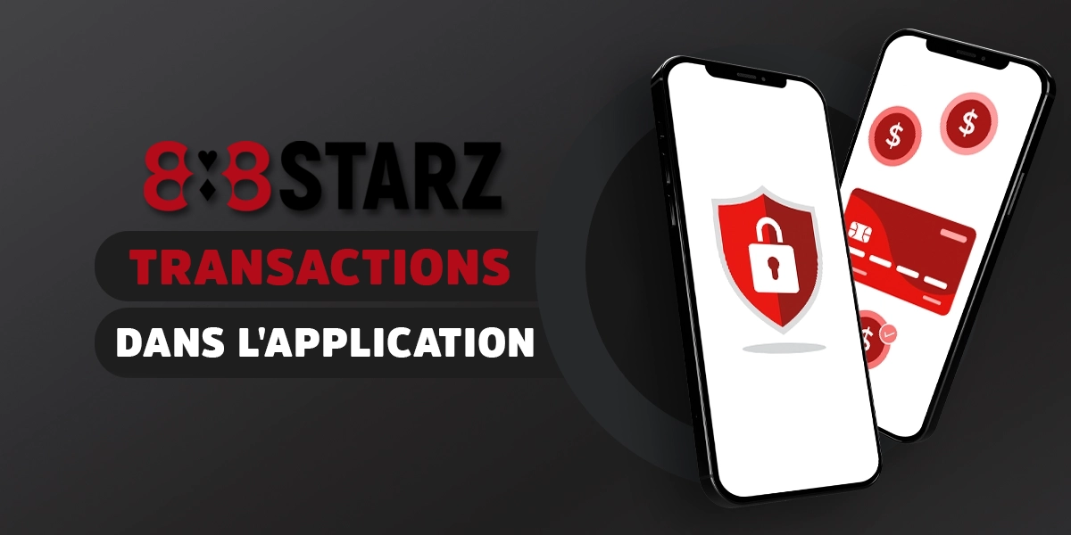 Transactions traitées dans l'application mobile 888starz au Sénégal