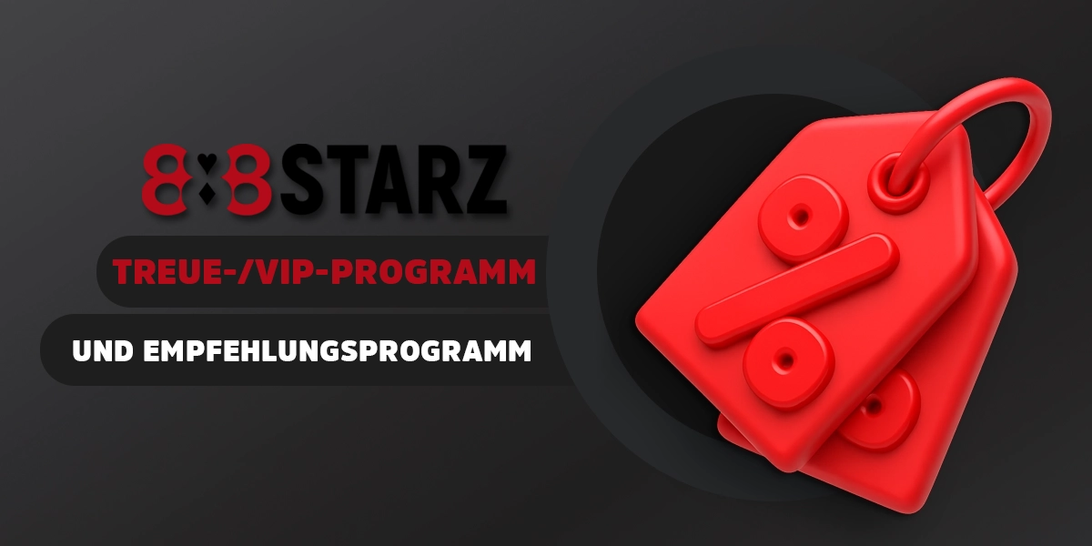 Treueprogramm, VIP- und Empfehlungsprogramm auf der 888starz-Plattform