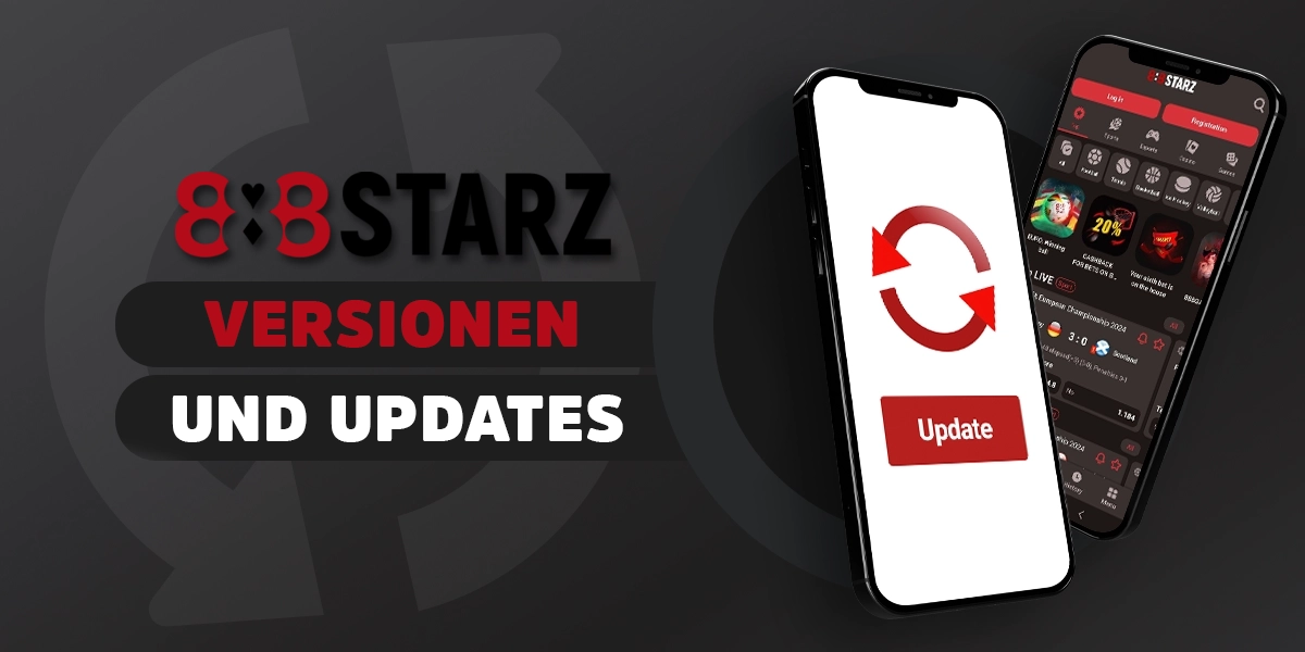 Versionen und Updates der 888starz-App mit aktuellen Daten Deutschland