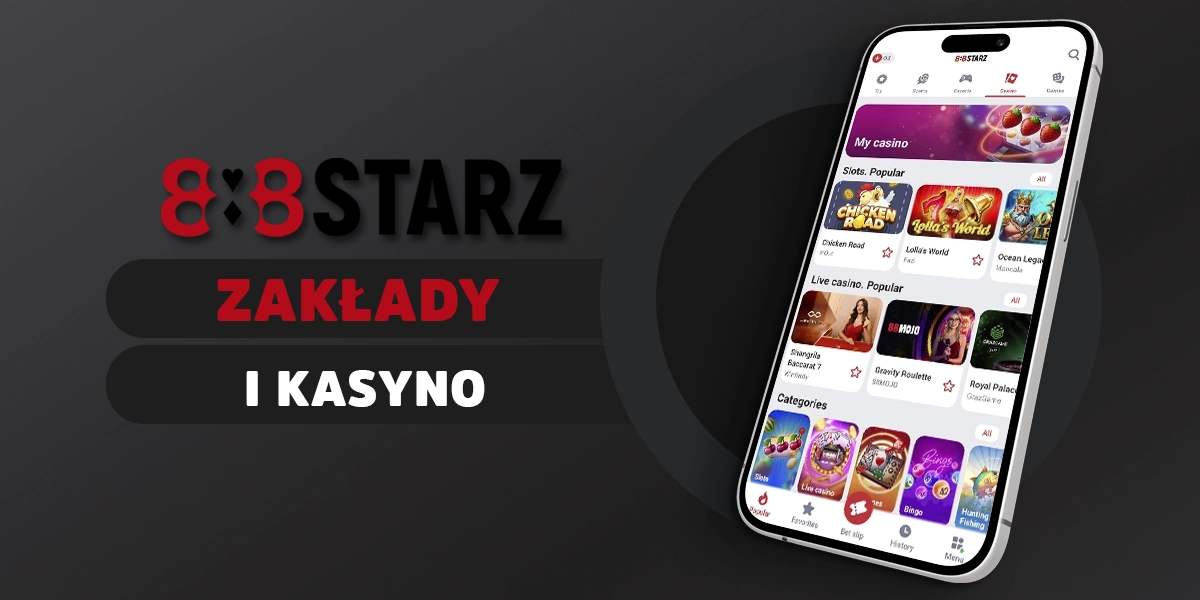 Zakłady i kasyno jako główne funkcje 888starz w 2025 roku